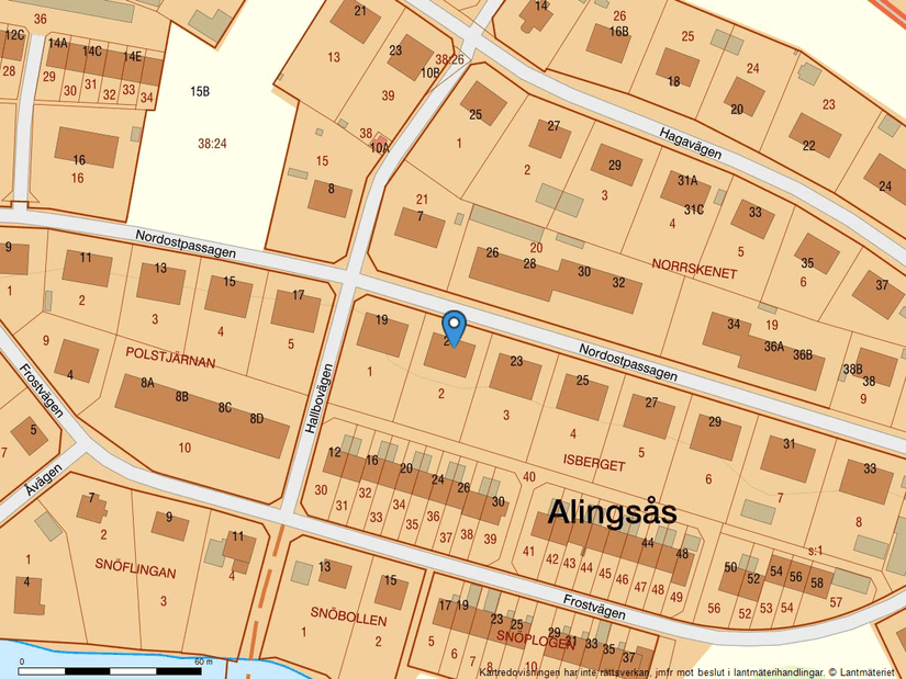 Bostadsrätt, Nordostpassagen 21, Centrum , Alingsås