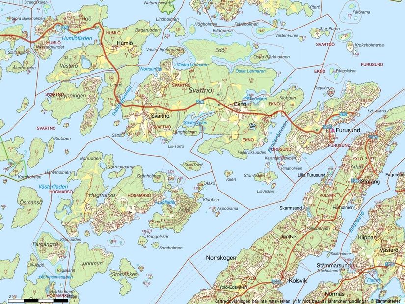 Tomt, Eknö Backe 8, Furusund, Svartnö/Eknö, Norrtälje