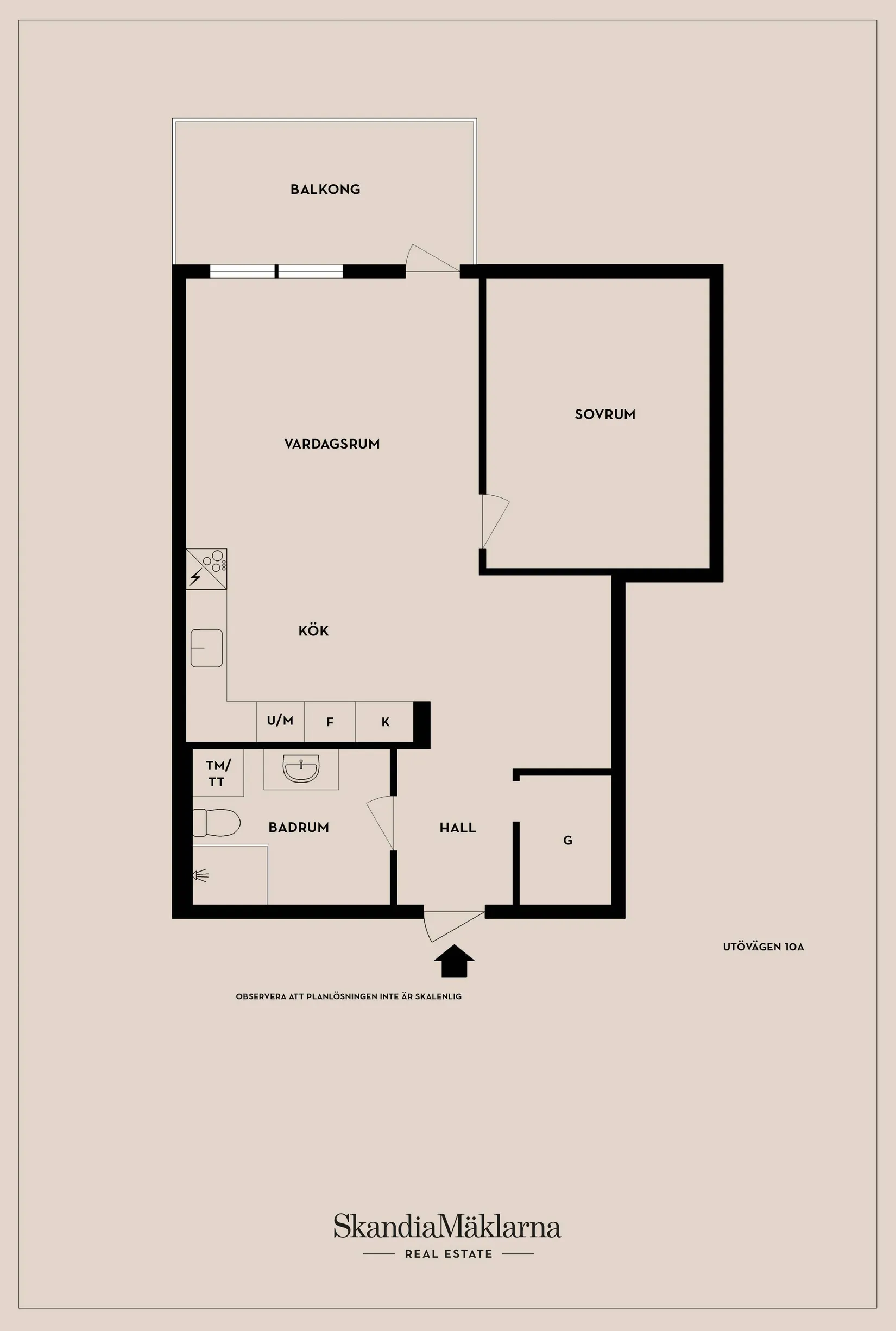 Bostadsrätt, Utövägen 10A, Karlskrona
