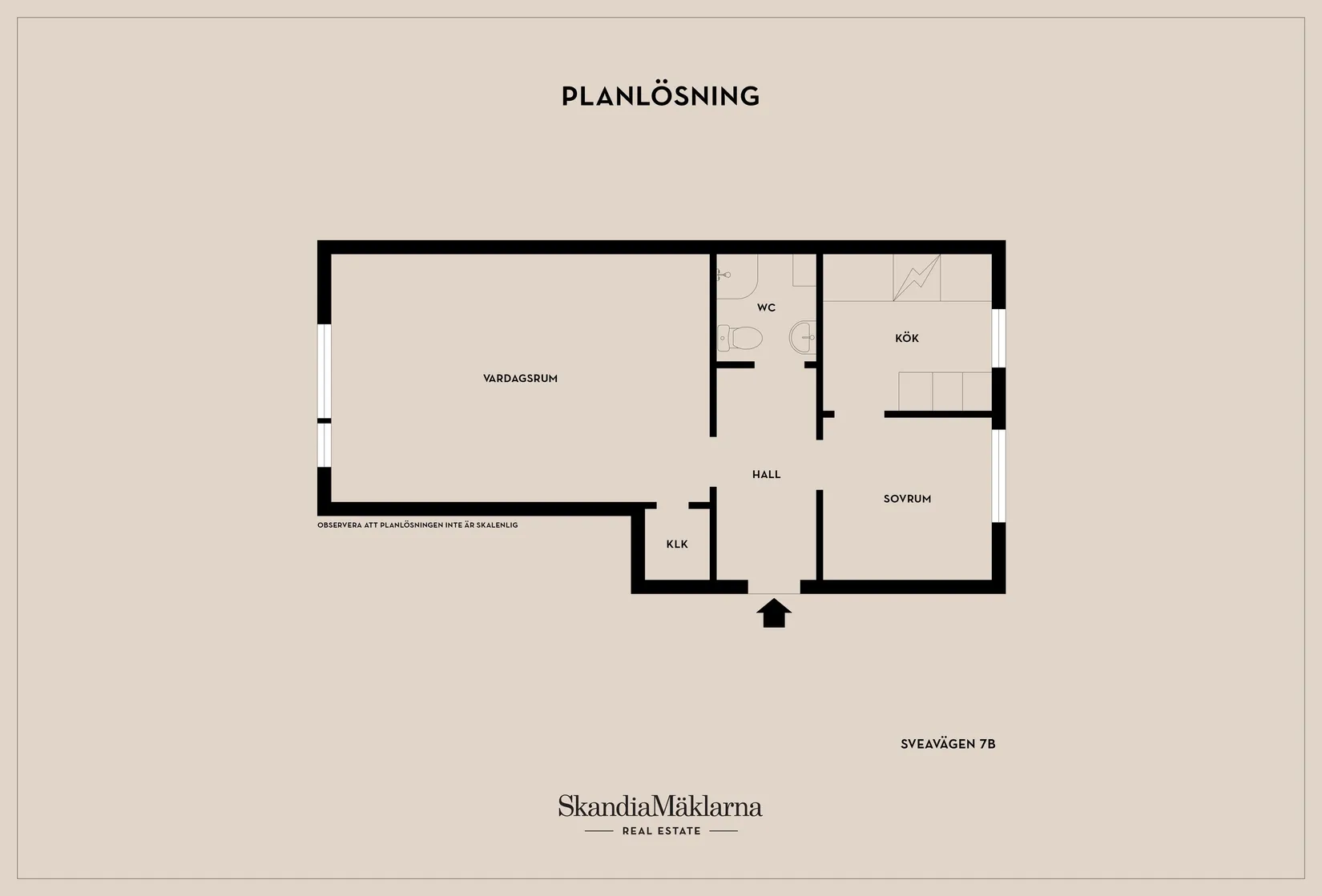 Bostadsrätt, Sveavägen 7B, Eskilstuna