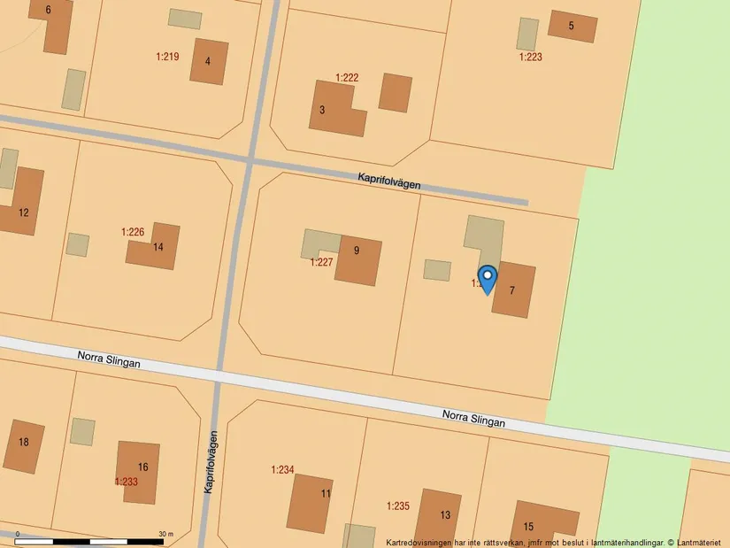 Villa, Kaprifolvägen 7, Sjöbo Svansjö, Sjöbo