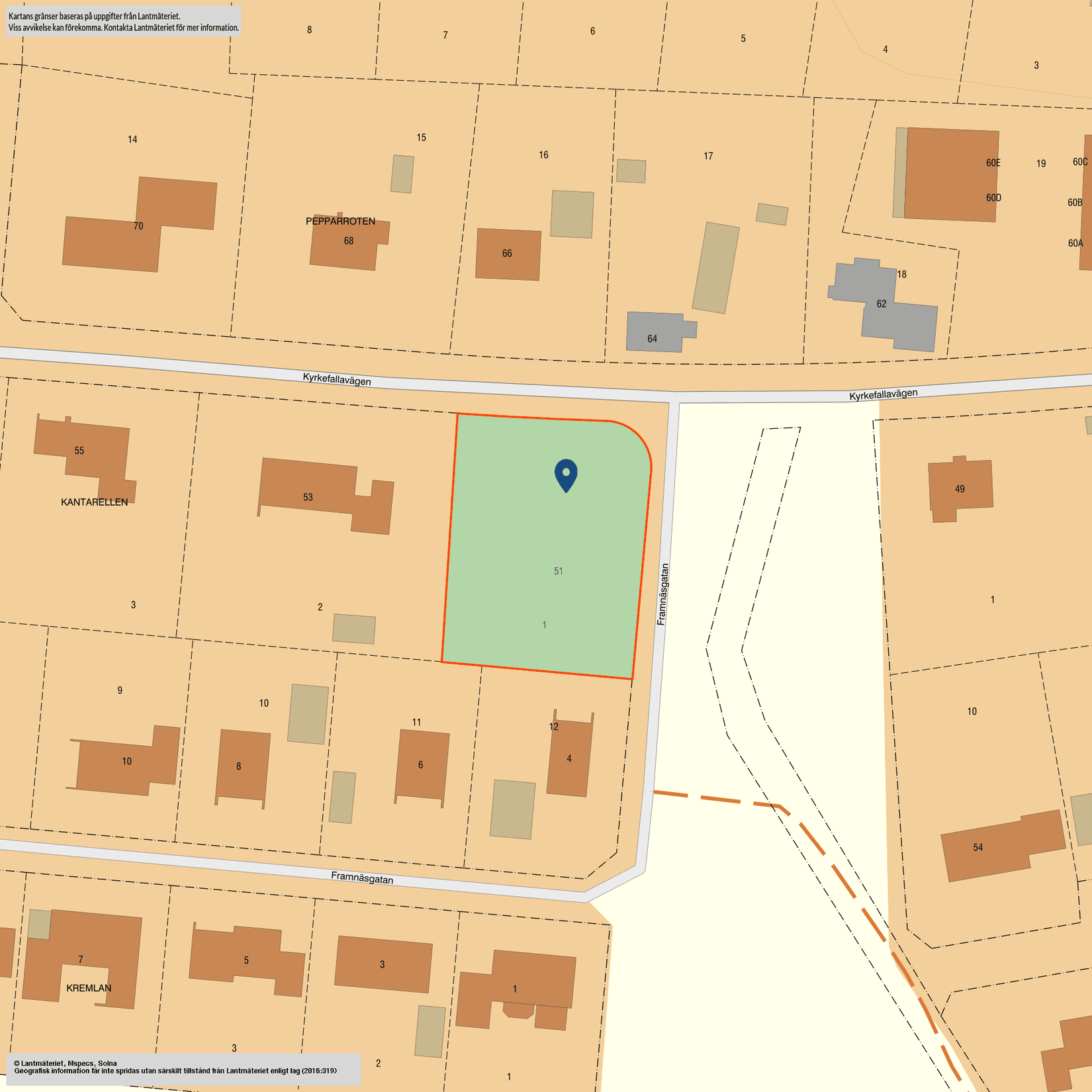 Villa, Kyrkefallavägen 51, Hörnebo, Tibro