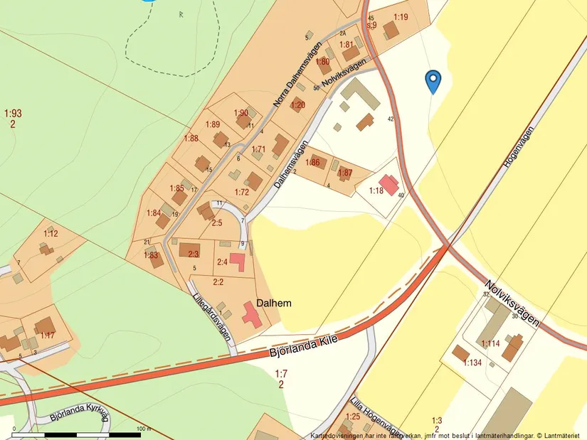 Gård/Skog, Nolviksvägen 42, Torslanda - Björlanda, Göteborg