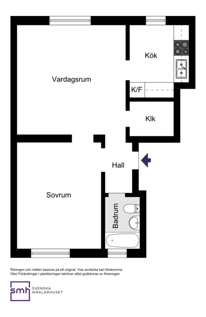 Bostadsrätt, Snörmakarvägen 14, Bromma / Åkeshov, Stockholm