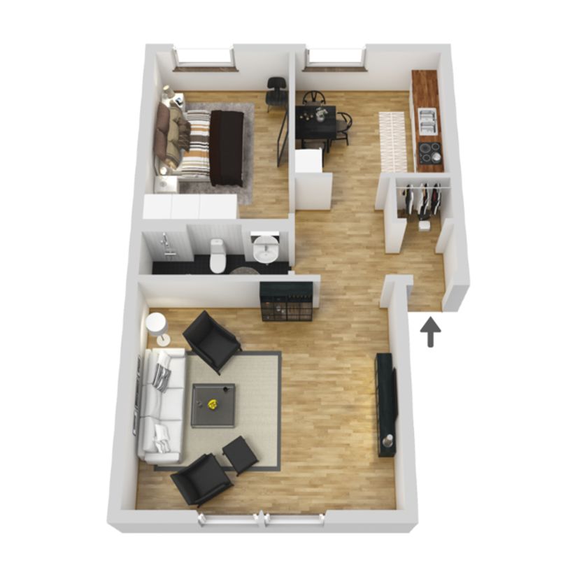 Bostadsrätt, Skolvägen 3B, Bohus, Ale