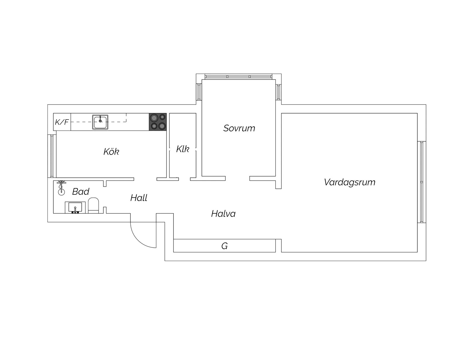 Bostadsrätt, Lönngatan 36F, Lönngården, Malmö