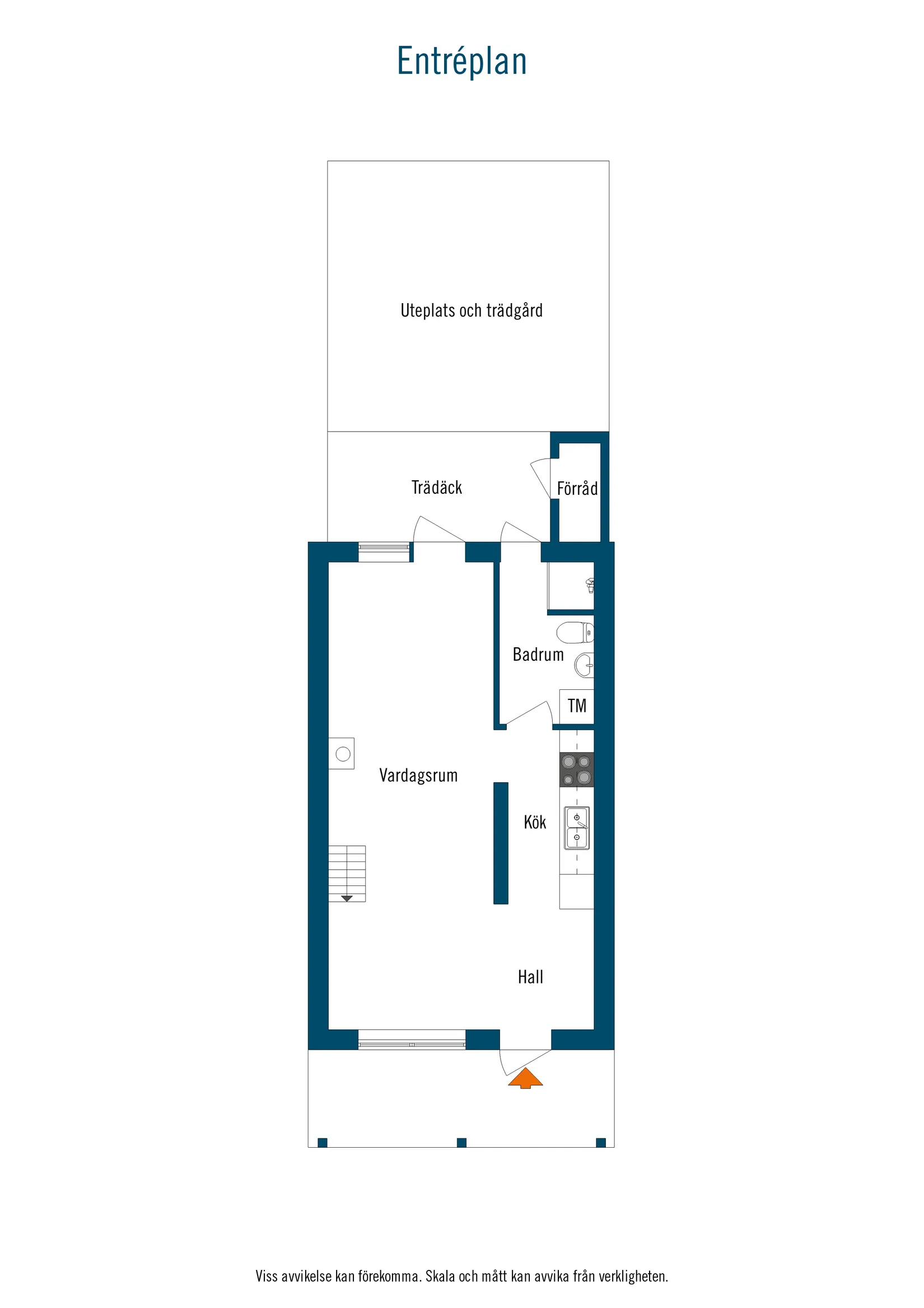 Villa, Radhus, Äppelgatan 14B, Tryde, Tomelilla