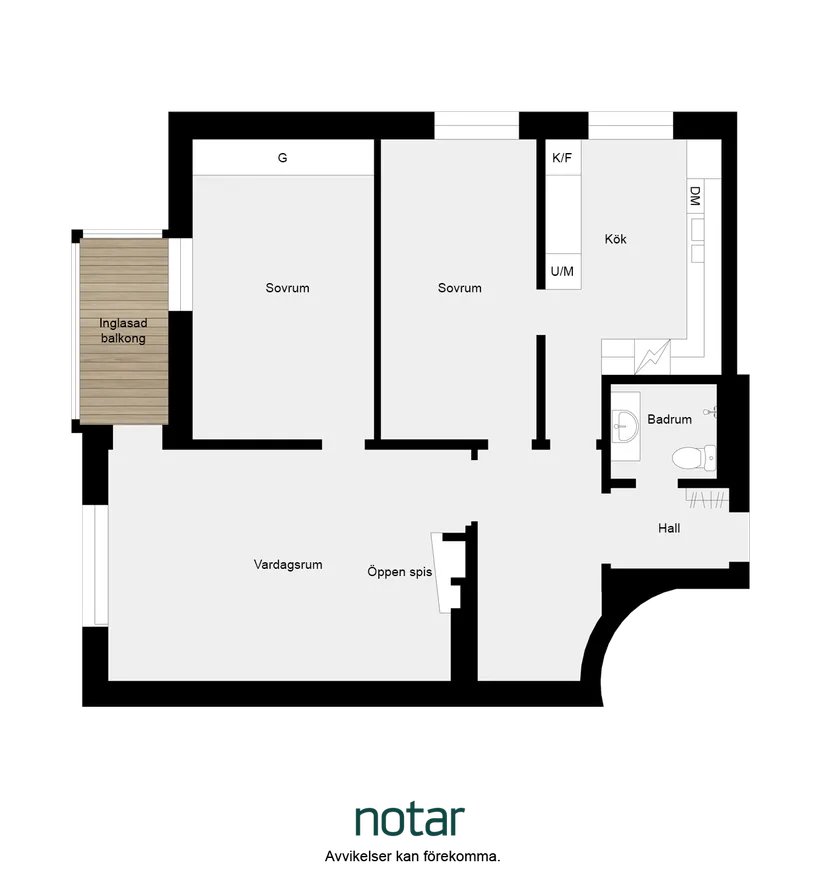 Bostadsrätt, Vinkelgatan 2, Kvarnberget, Karlstad