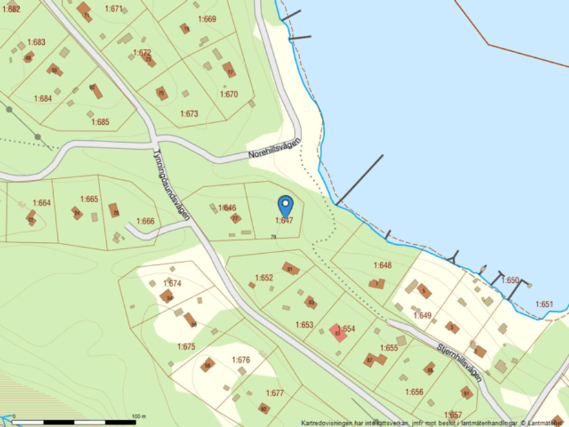 Tomt, Tynningösundsvägen 79, Tynningö, Vaxholm