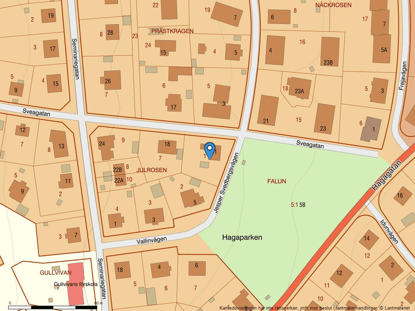 Villa, Jesper Svedbergsvägen 1, Britsarvet, Falun