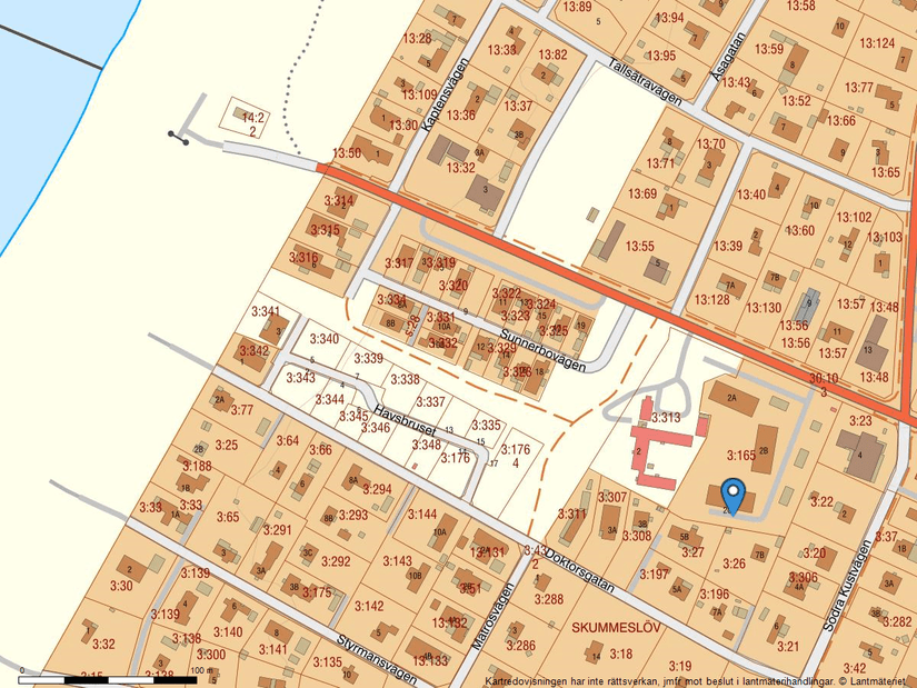Bostadsrätt, Stora Strandvägen 2C Lgh 1101, Skummeslövsstrand, Laholm