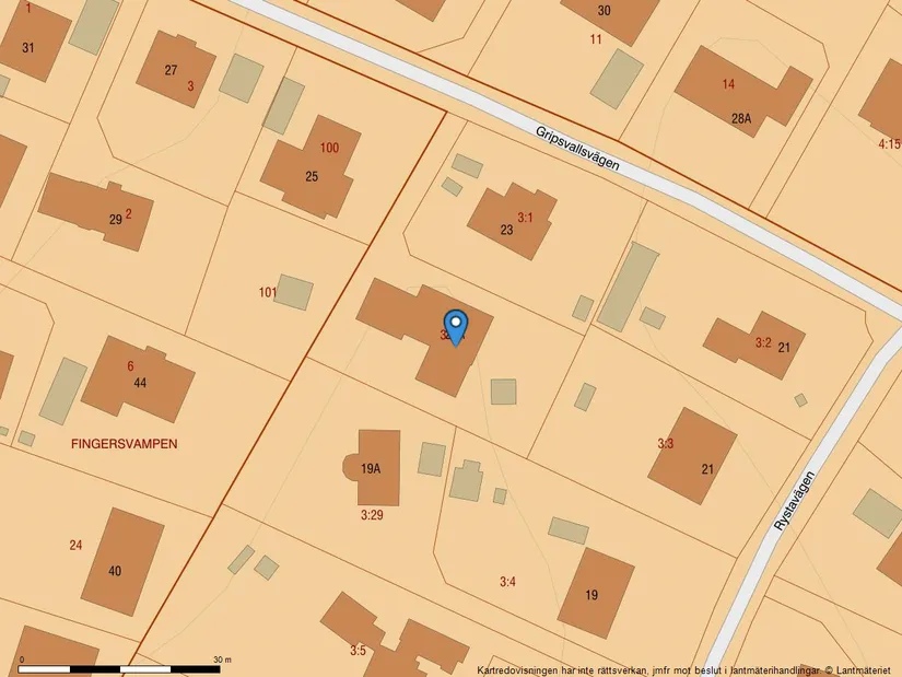 Villa, Gripsvallsvägen 23A, Ella Park, Täby