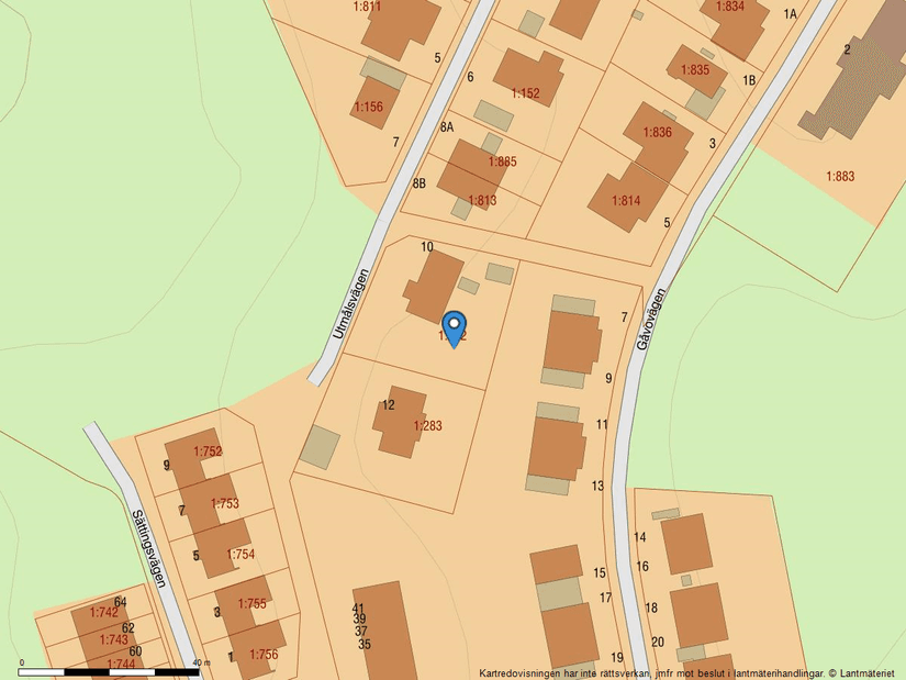 Villa, Utmålsvägen 10, Skulltorp, Partille