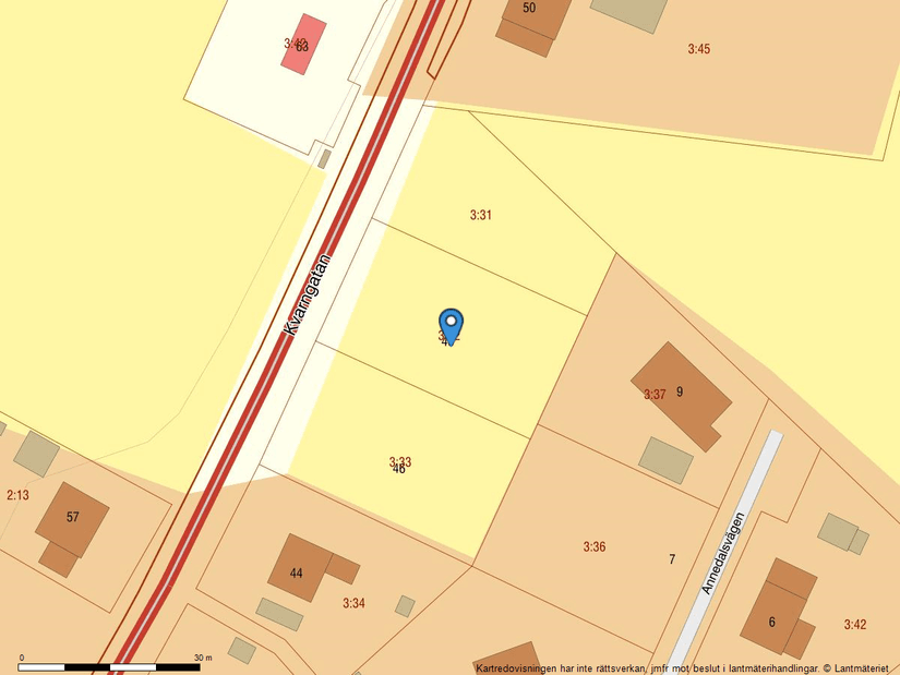 Tomt, Kvarngatan 48, Marieholm, Eslöv