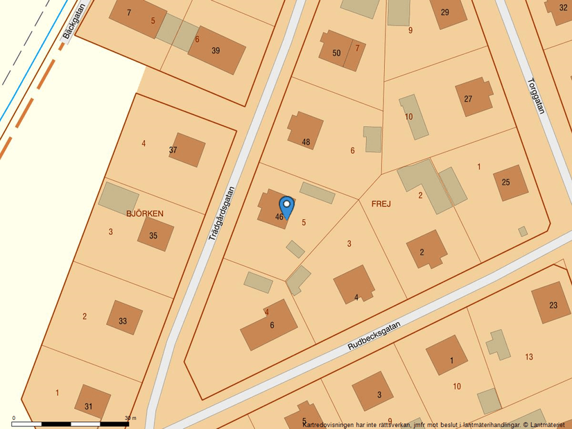 Villa, Trädgårdsgatan 46, Tidaholm