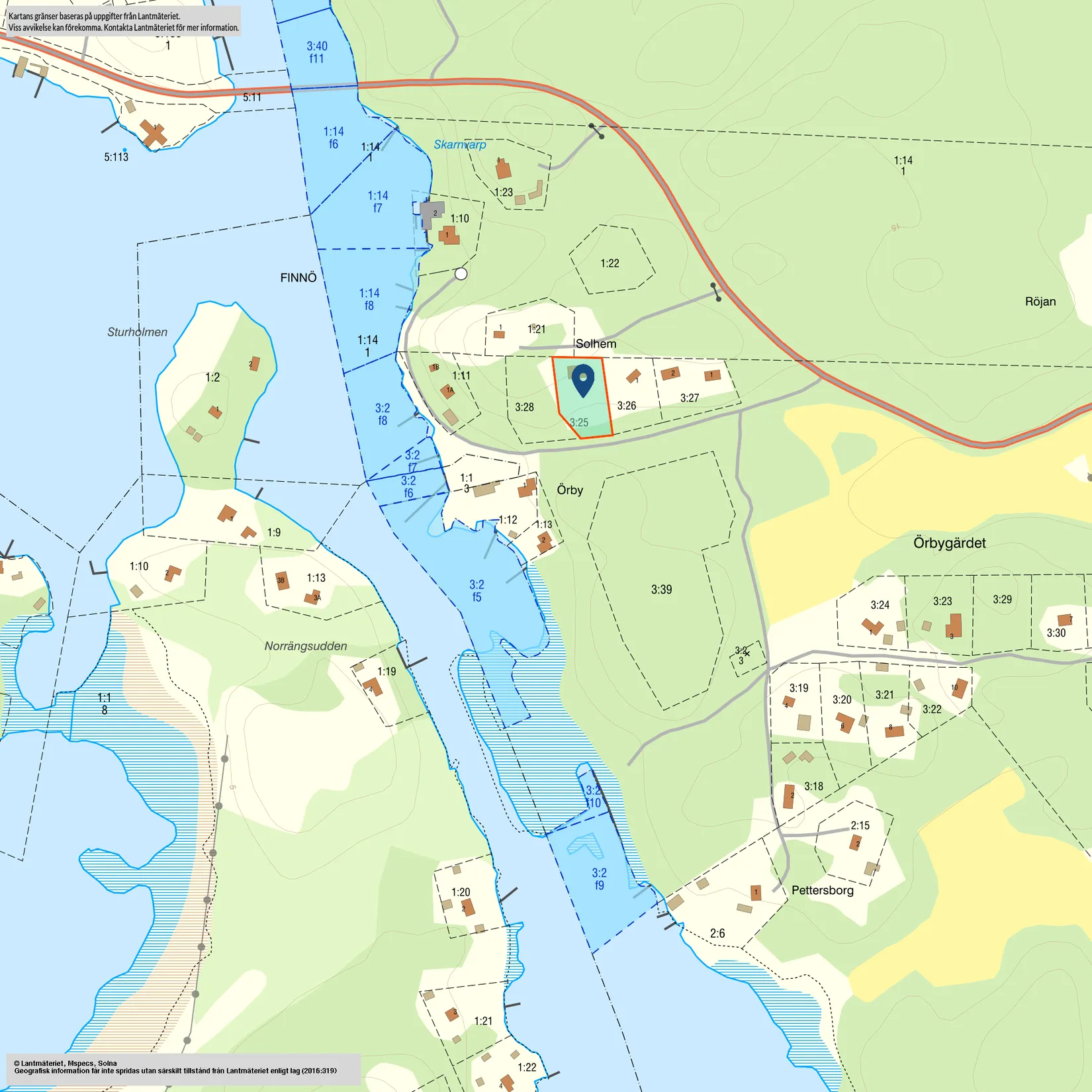 Villa, Södra Finnö 5, Södra Finnö, Söderköping