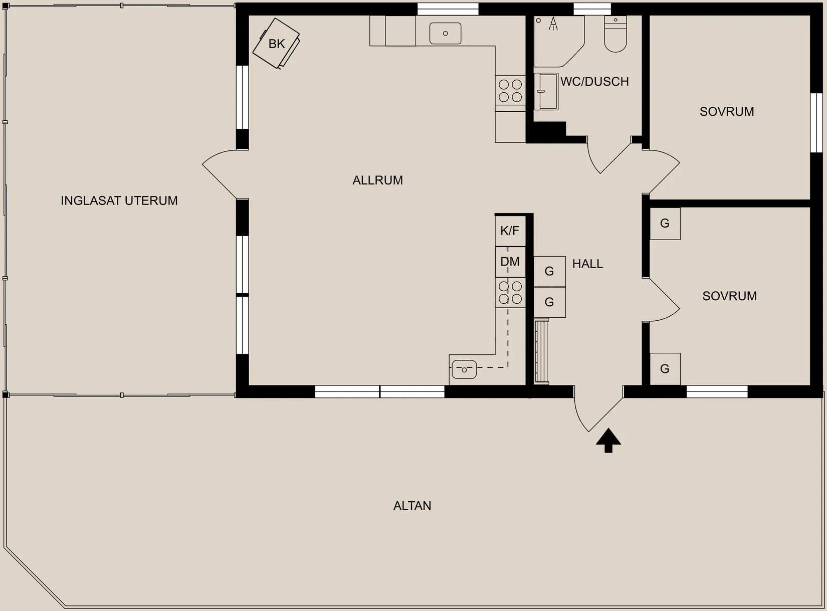 Villa, Södra Finnö 5, Södra Finnö, Söderköping