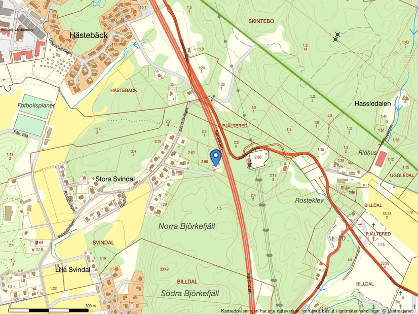 Tomt, Svindalsvägen 101, Billdal, Göteborg