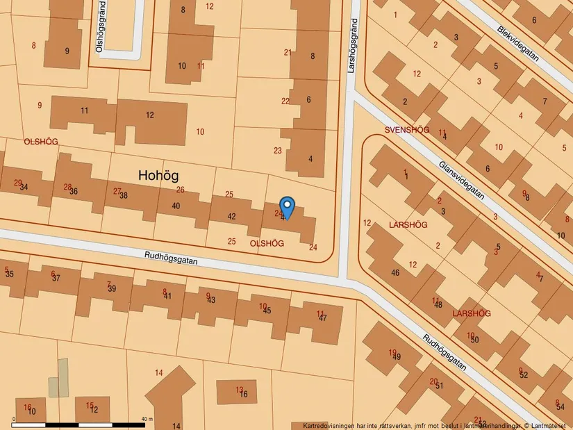 Villa, Rudhögsgatan 44, Videdal, Malmö