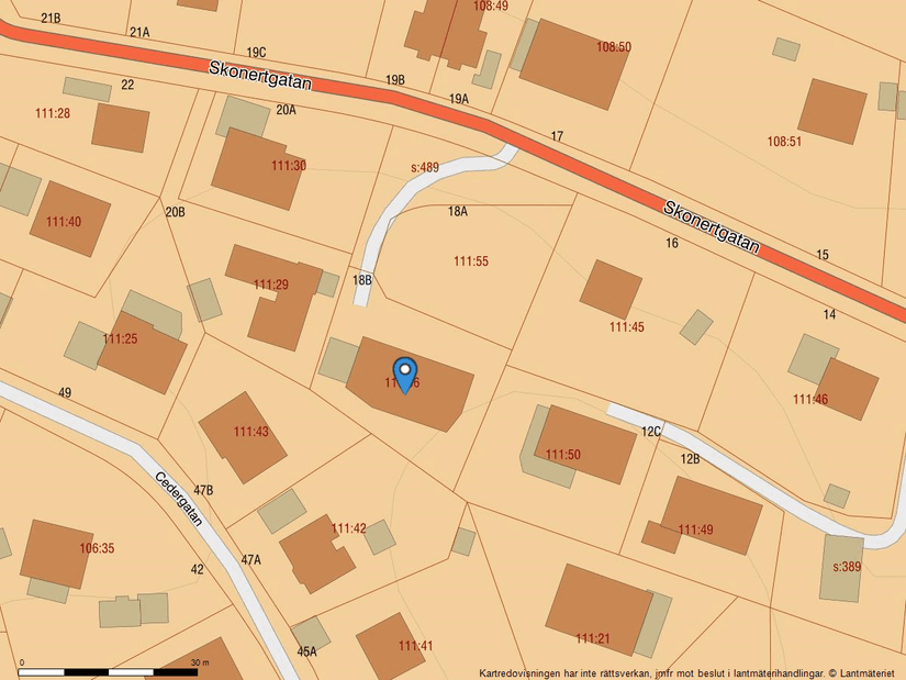 Villa, Skonertgatan 18B, Långedrag - Tångudden, Göteborg