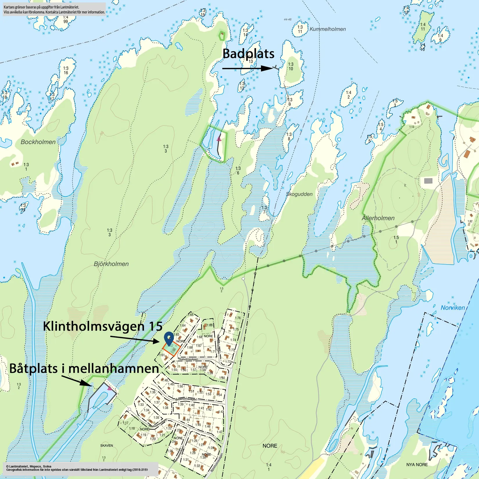 Fritidshus, Klintholmsvägen 15, Kållandsö, Lidköping
