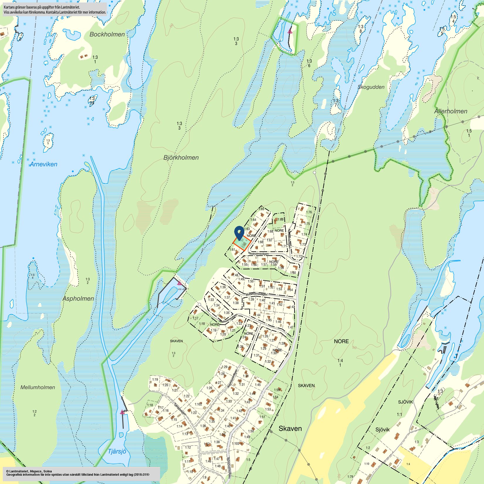 Fritidshus, Klintholmsvägen 15, Kållandsö, Lidköping