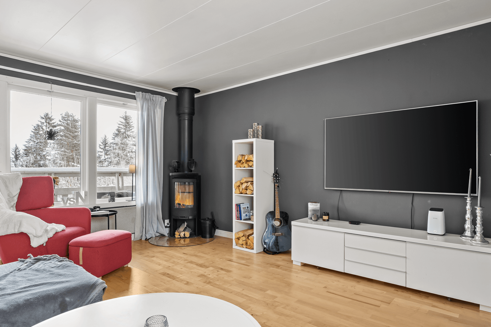 Radhus, Fäbodvägen 26, Klockarberget, Sundsvall