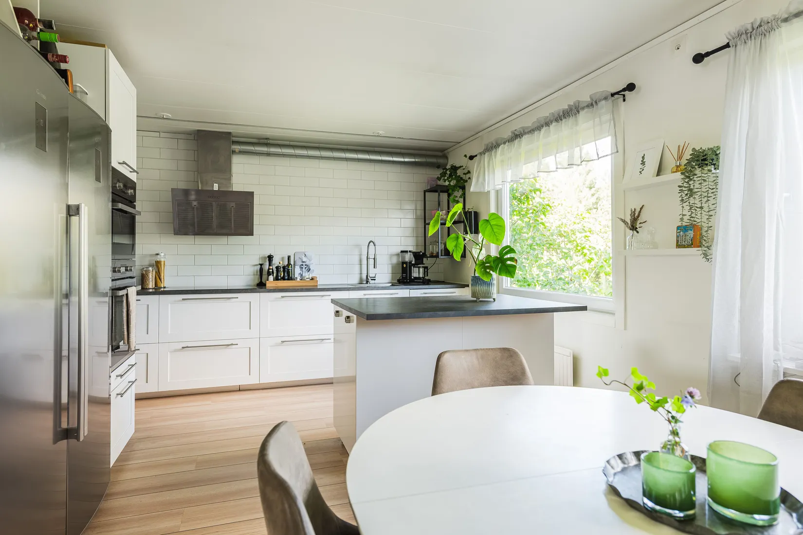 Radhus, Fäbodvägen 26, Klockarberget, Sundsvall