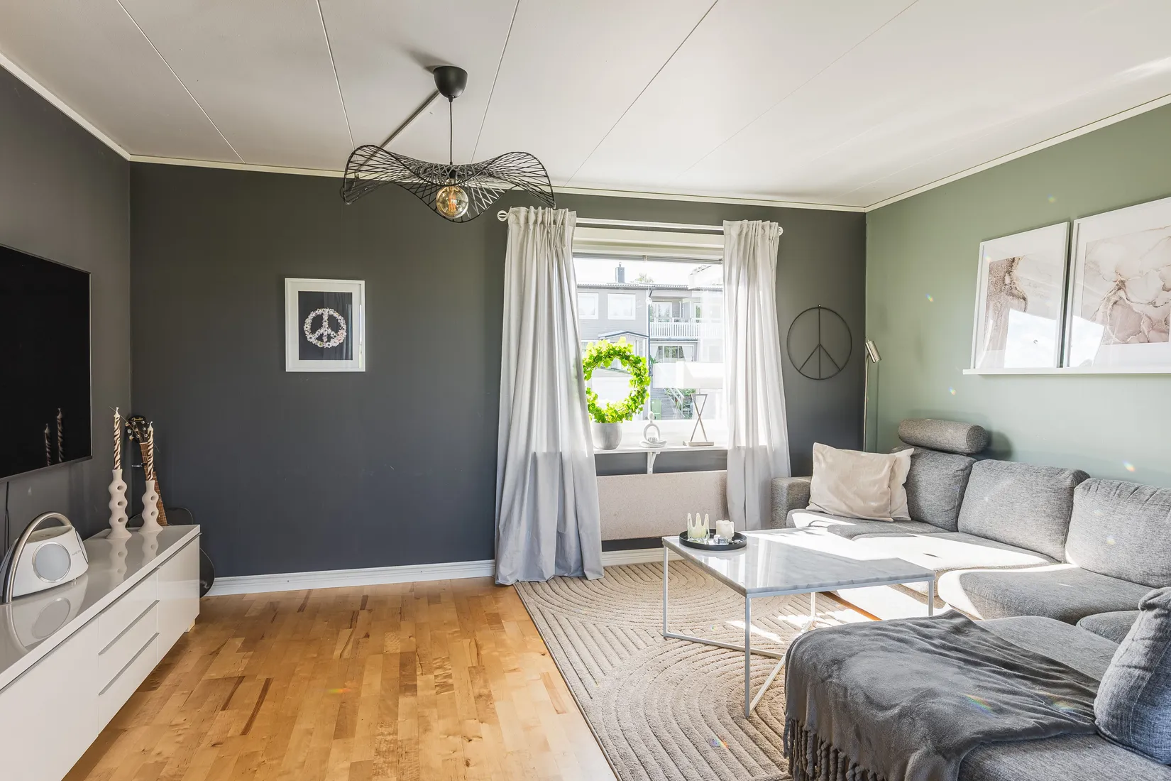 Radhus, Fäbodvägen 26, Klockarberget, Sundsvall