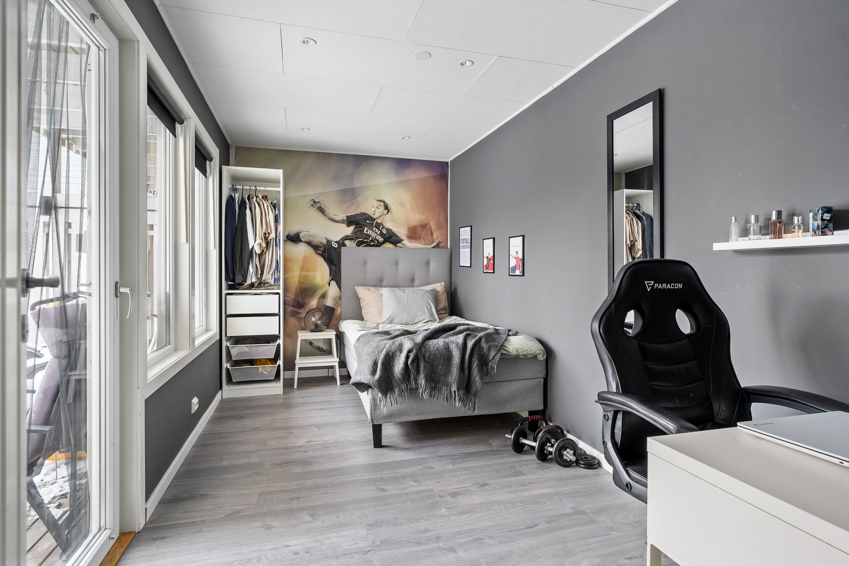 Radhus, Fäbodvägen 26, Klockarberget, Sundsvall