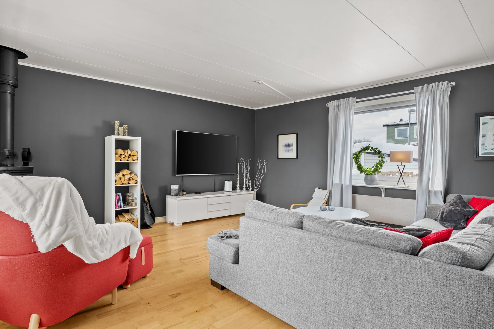 Radhus, Fäbodvägen 26, Klockarberget, Sundsvall