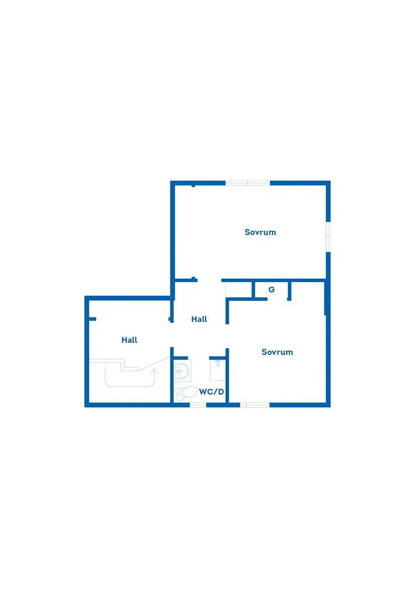 Villa, Badvägen 8, Kråkberg, Mora