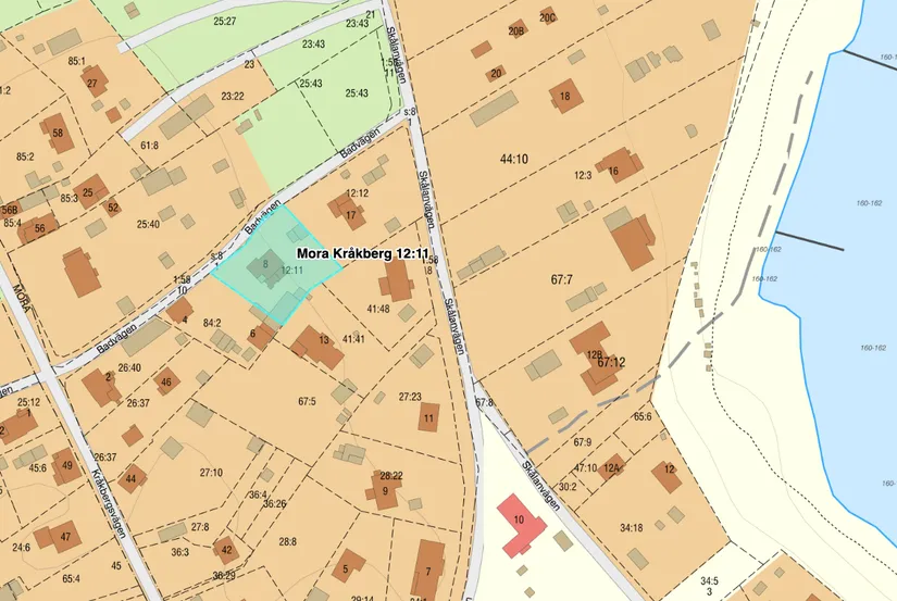 Villa, Badvägen 8, Kråkberg, Mora