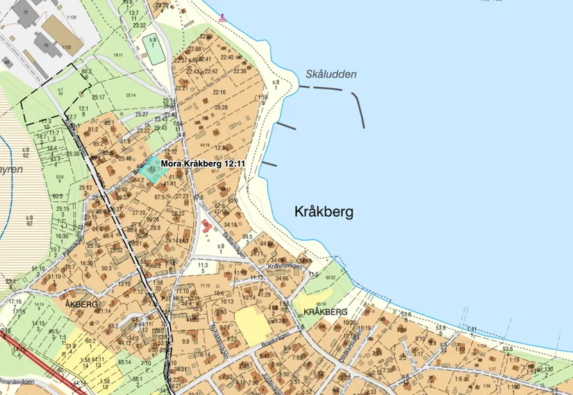 Villa, Badvägen 8, Kråkberg, Mora