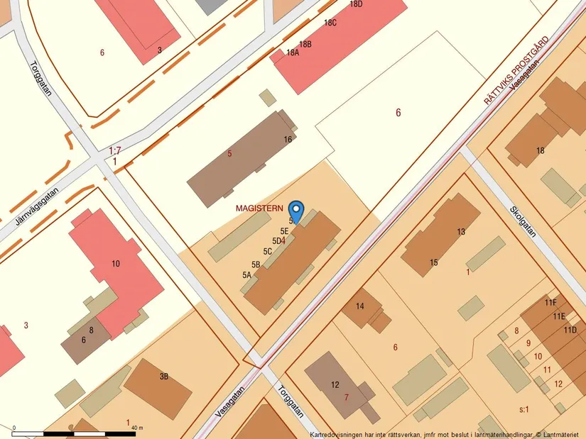 Bostadsrätt, Vasagatan 5F, Rättvik