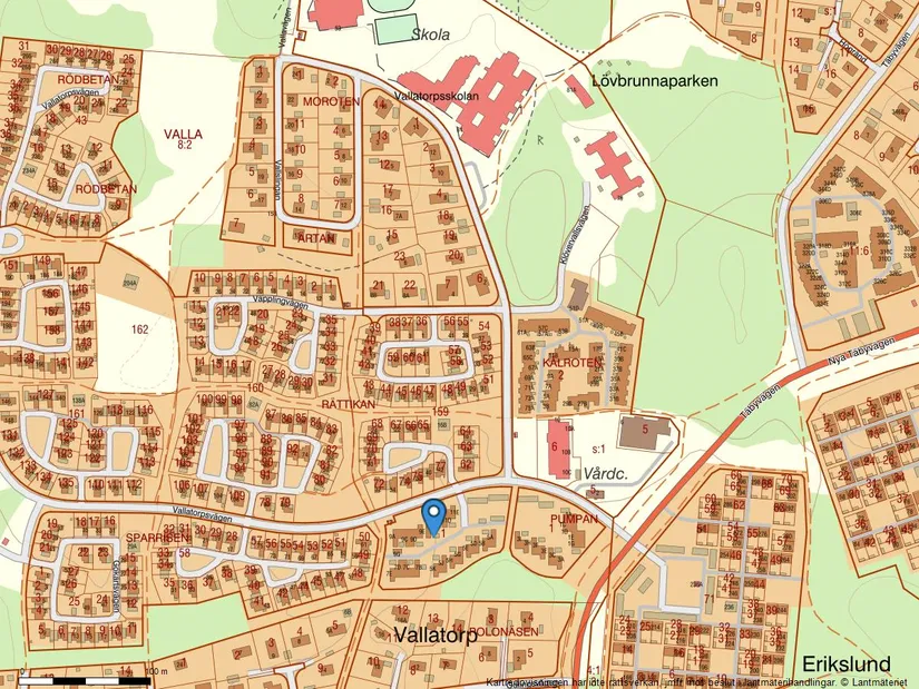 Bostadsrätt, Vallatorpsvägen 11A, Vallatorp, Täby