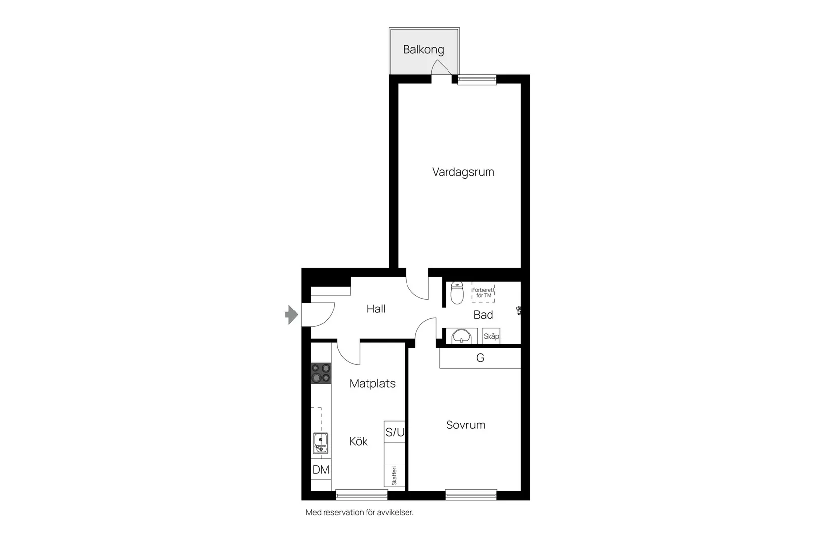 Bostadsrätt, Esplanaden 23 A, Centralt - Grossgärdet, Norrtälje