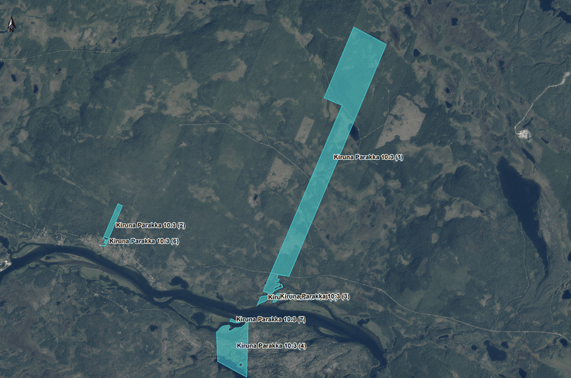 Gård/Skog, Parakka 10:3, Kiruna