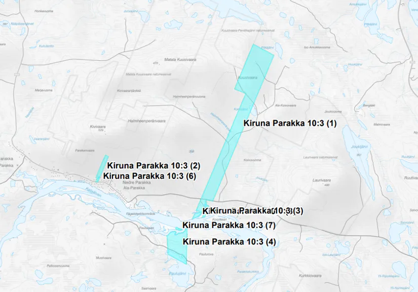 Gård/Skog, Parakka 10:3, Kiruna