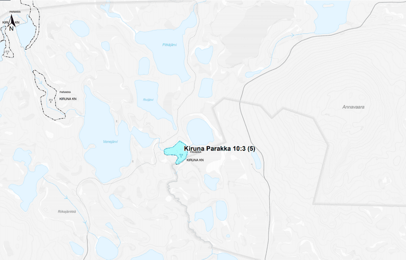 Gård/Skog, Parakka 10:3, Kiruna