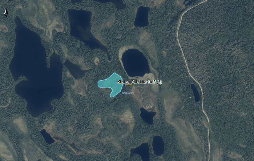 Gård/Skog, Parakka 10:3, Kiruna