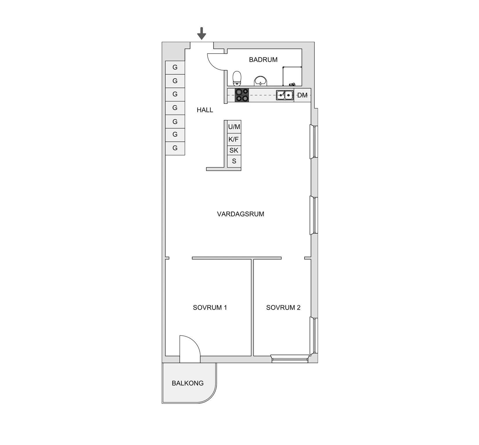 Bostadsrätt, Arbetargatan 23A, Kungsholmen Fridhemsplan, Stockholm