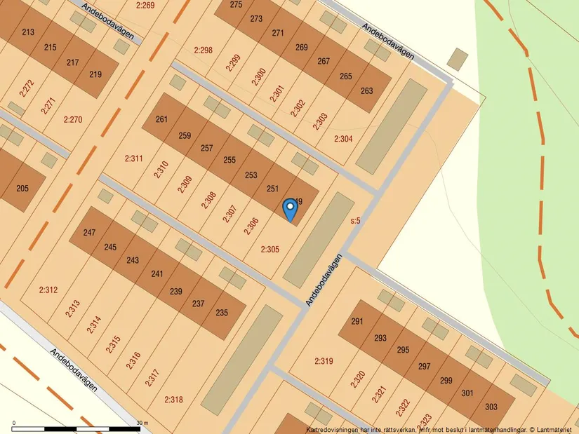 Villa, Radhus, Andebodavägen 249, Viksjö, Järfälla