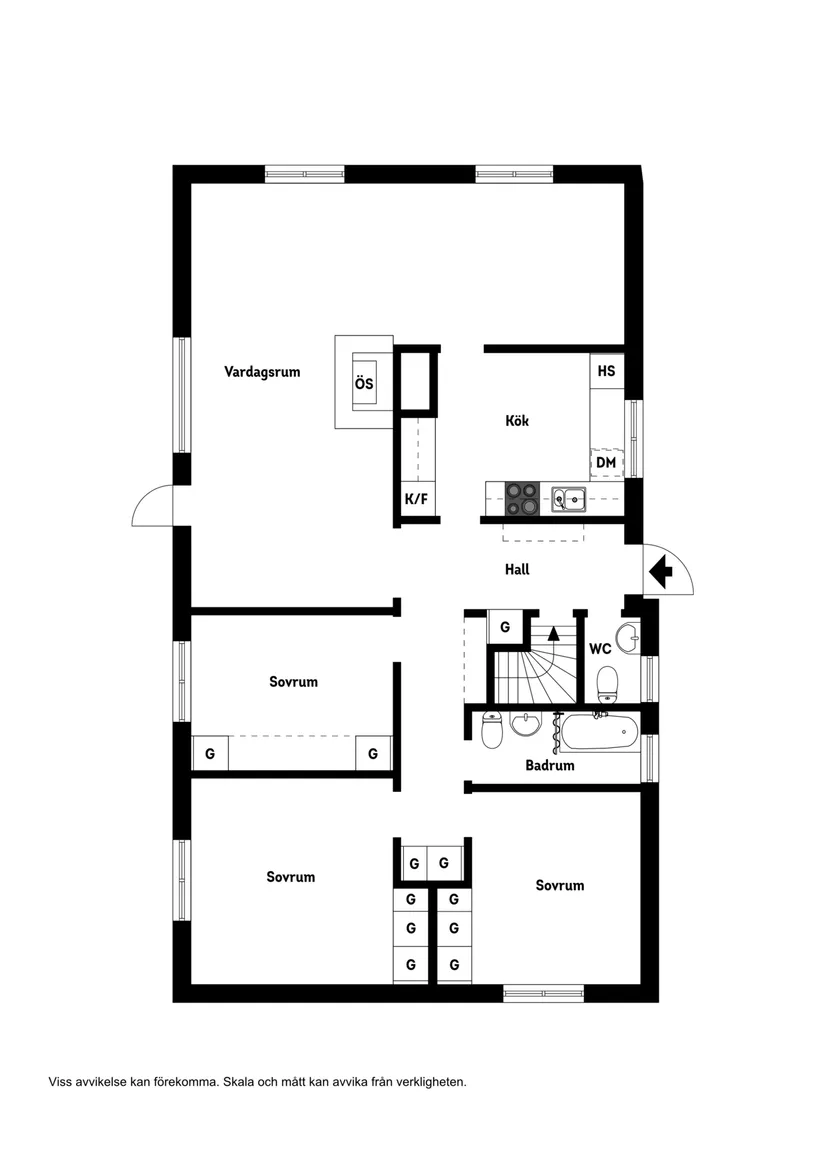 Villa, Skolvägen 12, Stora Mellösa, Örebro