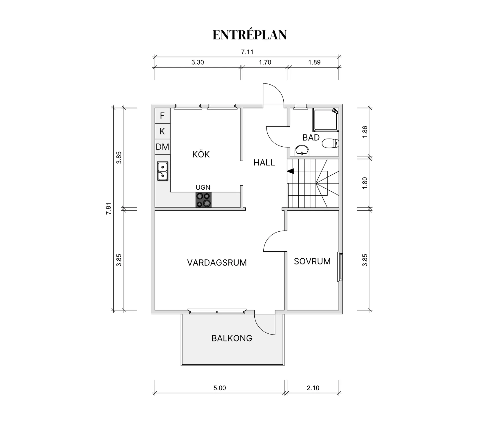 Bostadsrätt, Rusthållaregatan 41, Örkelljunga