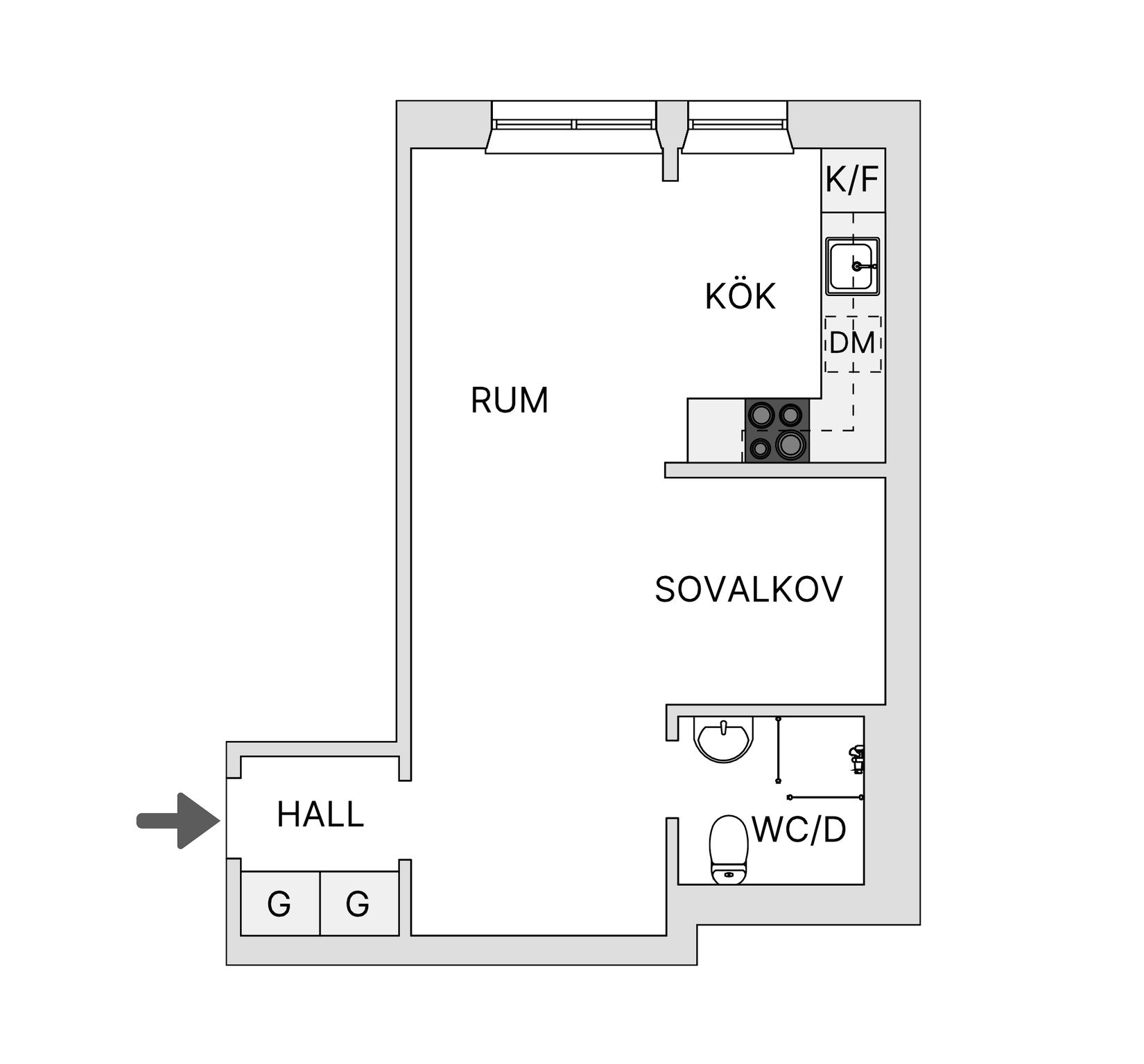 Bostadsrätt, Sysslomansgatan 24, Kungsholmen Norr Mälarstrand, Stockholm