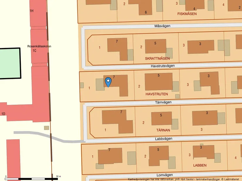 Villa, Havstrutsvägen 7, Rosenkälla, Nyköping