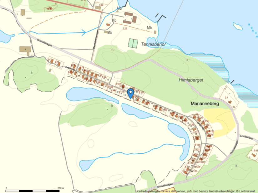 Tomt, Grips väg 38, Mauritzberg, Norrköping