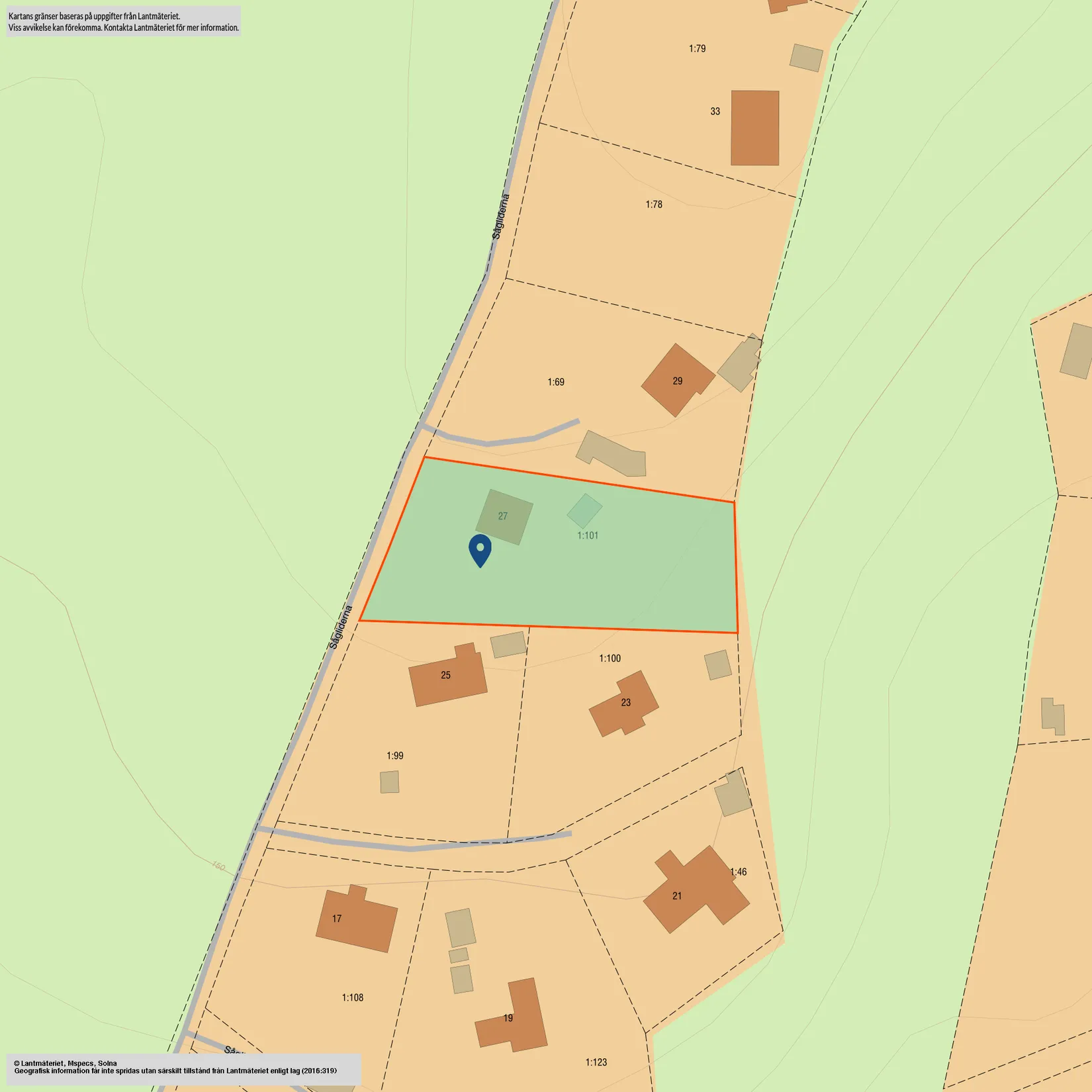 Villa, Sågliderna 27, Hindås, Härryda