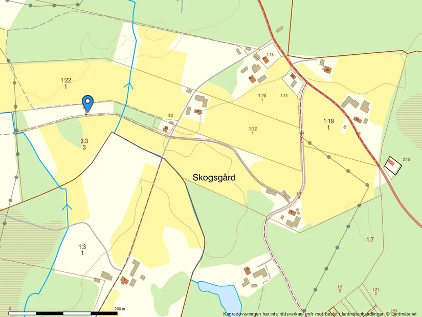 Gård/Skog, Skogsgård 41, Laholm